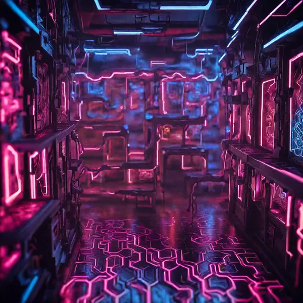 Limbo Neon Labyrinth
