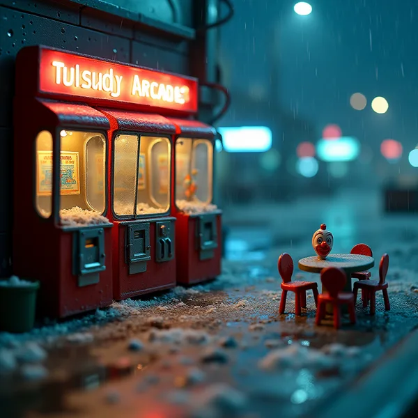 Sodium Tide at the Miniature Arcade